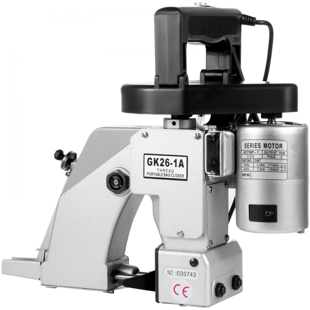 GK26-1A - Portable Electric Bag Closer Machine for All Bag Types