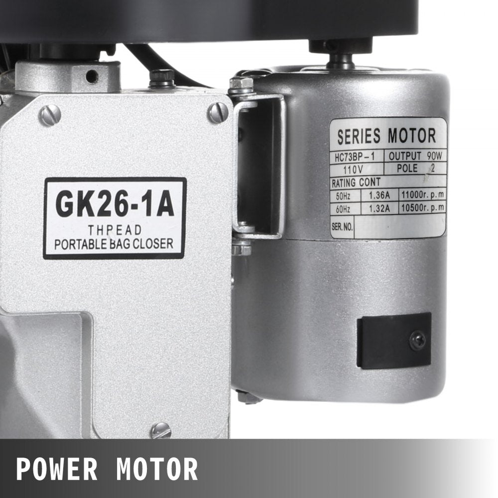 GK26-1A - Portable Electric Bag Closer Machine for All Bag Types