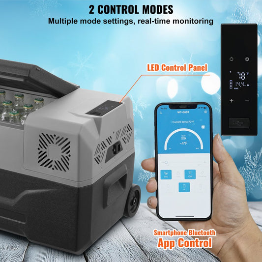 CX30 - 33L Portable Car Fridge with Compressor Cooling & Easy Transport