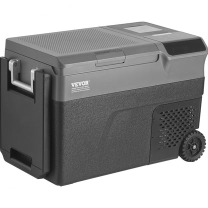 B35MI - 37QT Portable Car Fridge with Ice Maker & Adjustable Temp