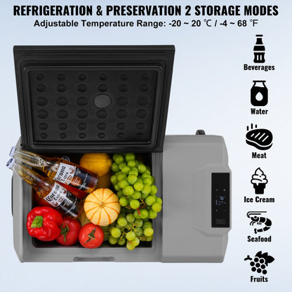 CX40 - 40L Portable Car Refrigerator with Rapid Cooling & Bluetooth Control
