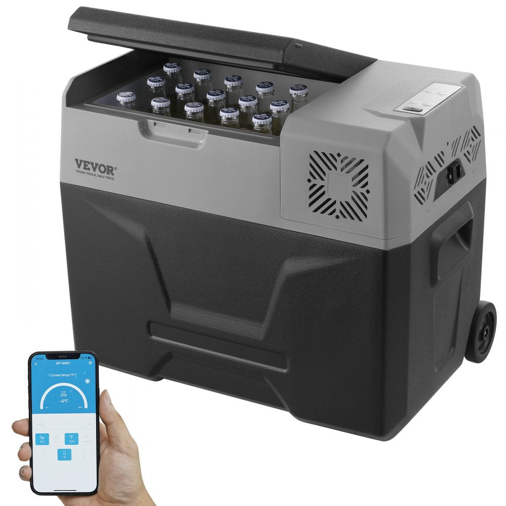 CX40 - 40L Portable Car Refrigerator with Rapid Cooling & Bluetooth Control
