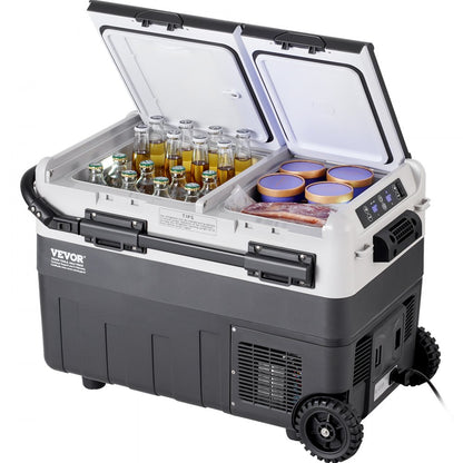 X40K - 40L VEVOR Car Fridge Freezer: Rapid Cooling & Bluetooth Control