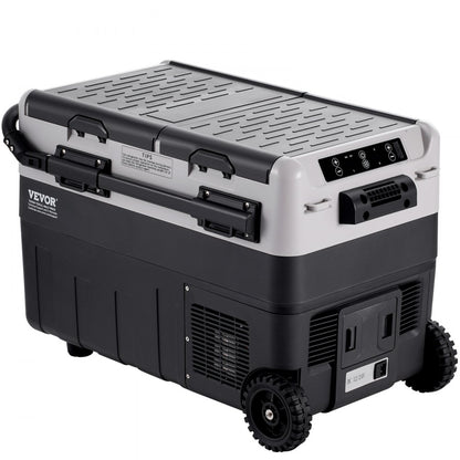 X40K - 40L VEVOR Car Fridge Freezer: Rapid Cooling & Bluetooth Control