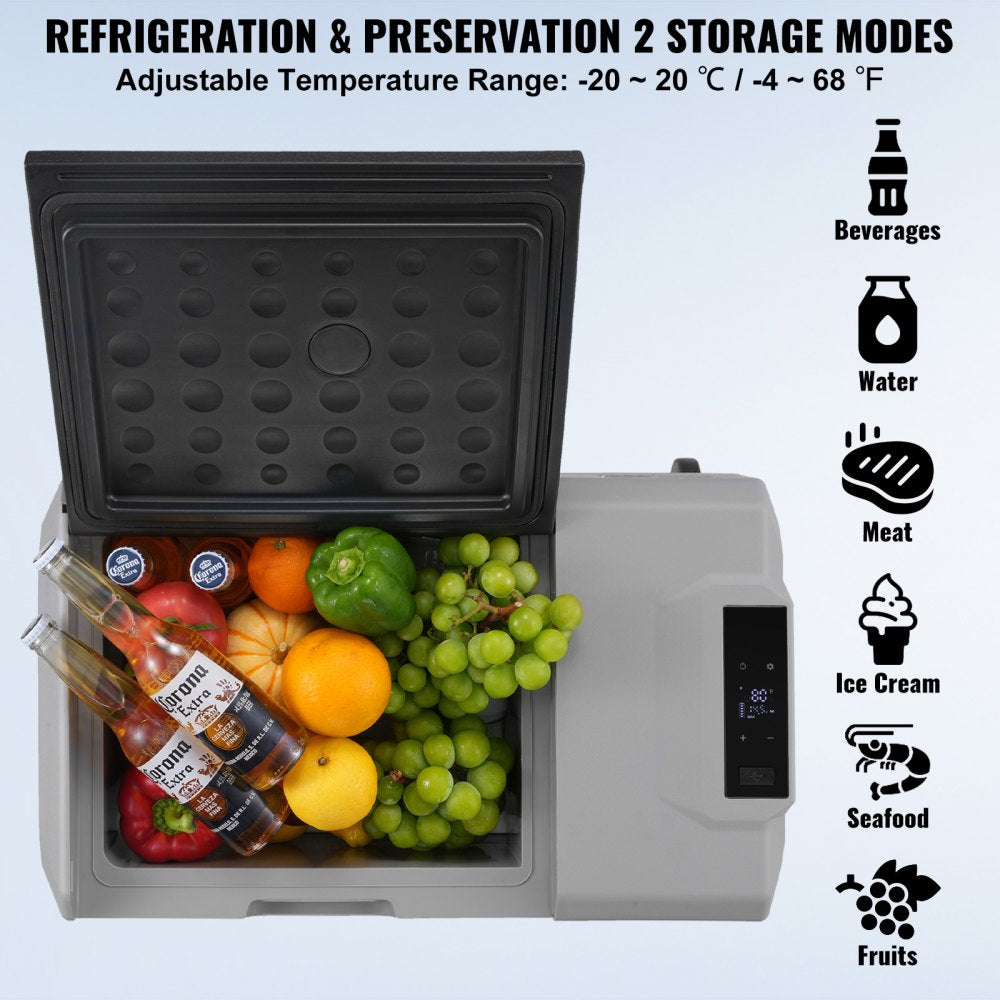 CX50 - 50L Portable Car Freezer with Bluetooth Display, Chills to -20°C