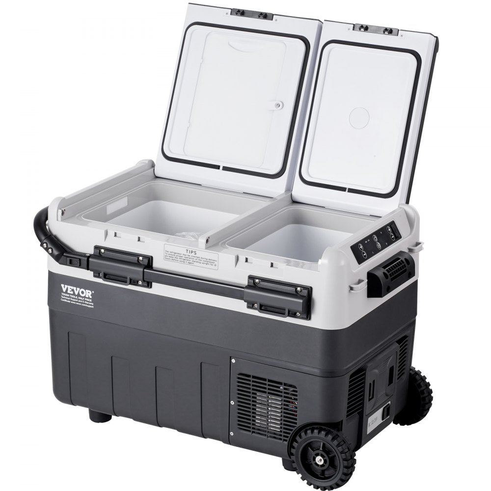 X50K - 50L Dual-Zone Portable Car Refrigerator Freezer for Travel