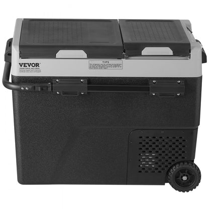 B58 - 58L Portable Car Fridge Freezer with Dual Compartments