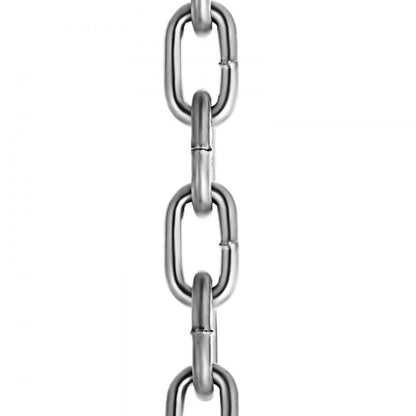010883669178 - 6mm Heavy-Duty Proof Coil Chain for Lifting & Securing