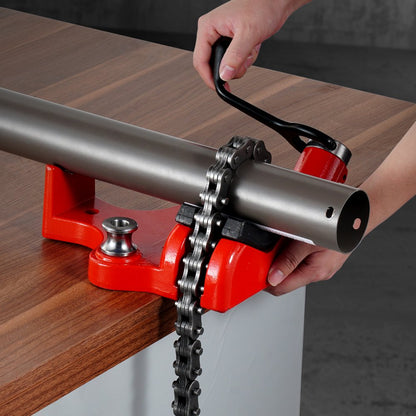 RG1204S6 - Durable Chain Vise for 1/4 to 6 Inch Pipes, 28 Inch Length