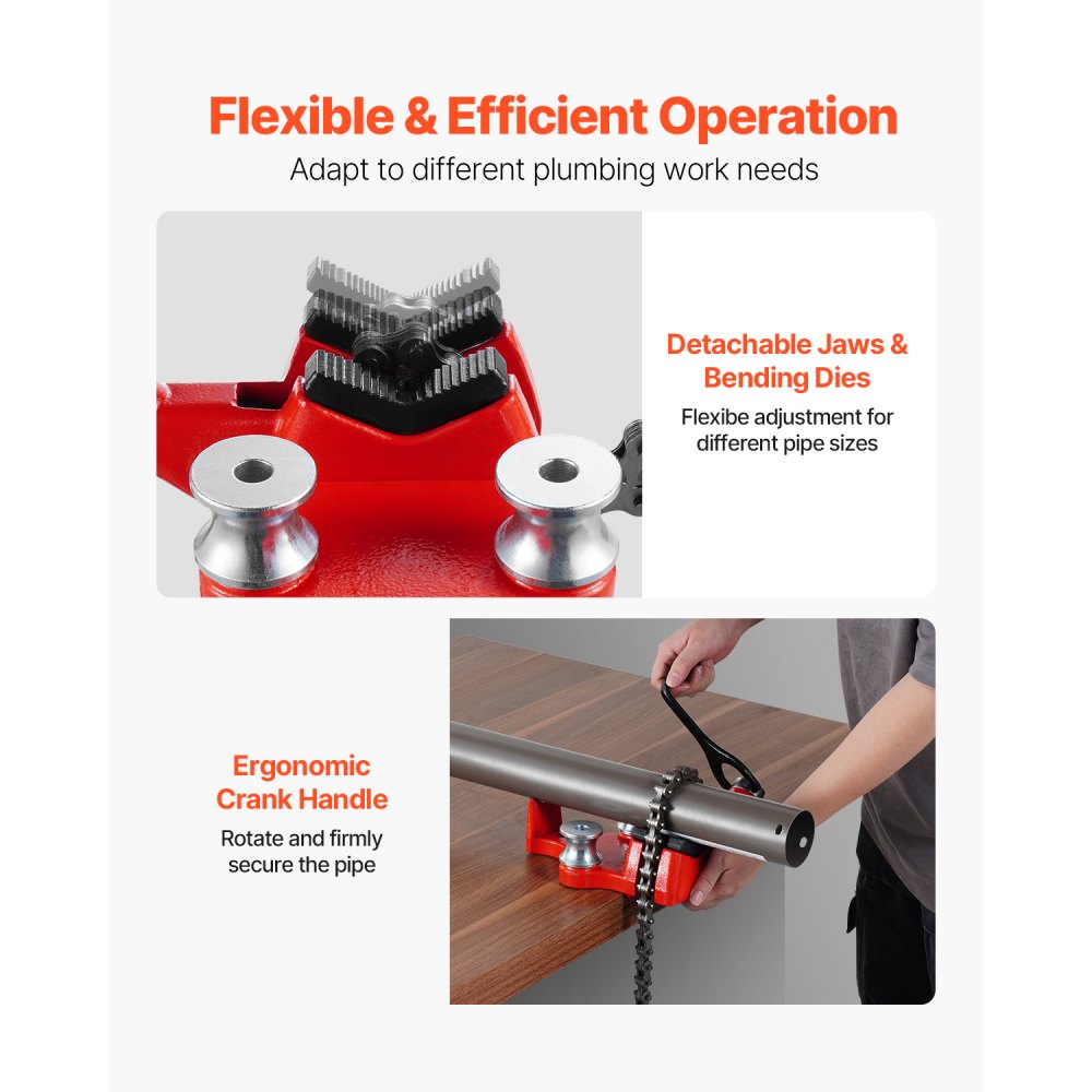 RG1204S5 - Durable Chain Vise & Hitch Mount with 1/8-5" Capacity