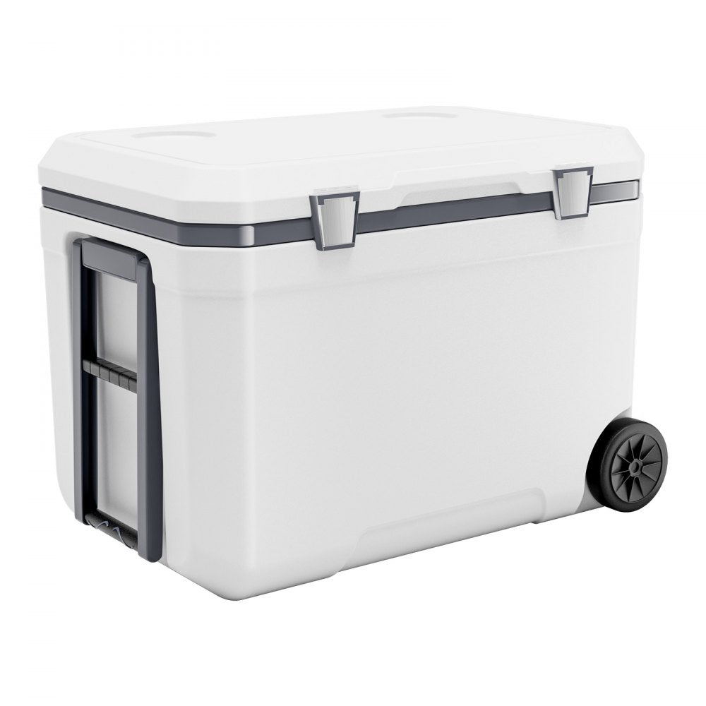 JWK-23010 - 45 Quart Portable Cooler with Wheels and Cup Holder
