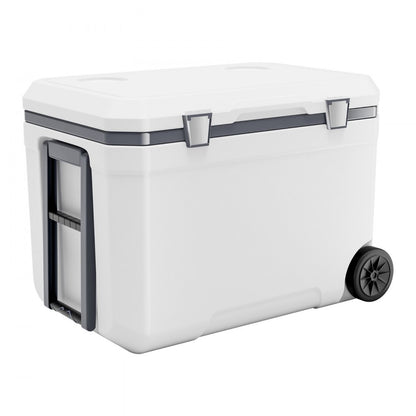 JWK-23010 - 45 Quart Portable Cooler with Wheels and Cup Holder