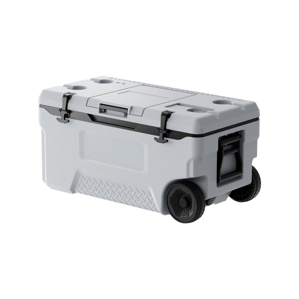HS915 - 74QT Portable Cooler with Wheels for Outdoor Adventures