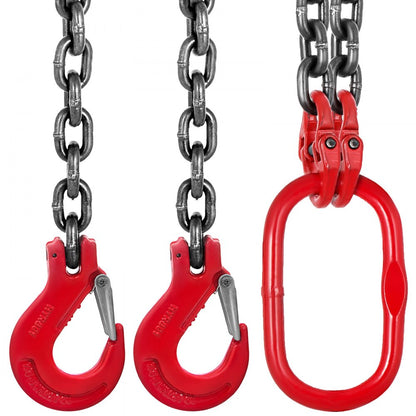 010262520951 - 6' G80 Steel Chain Sling, 6600 lbs Capacity
