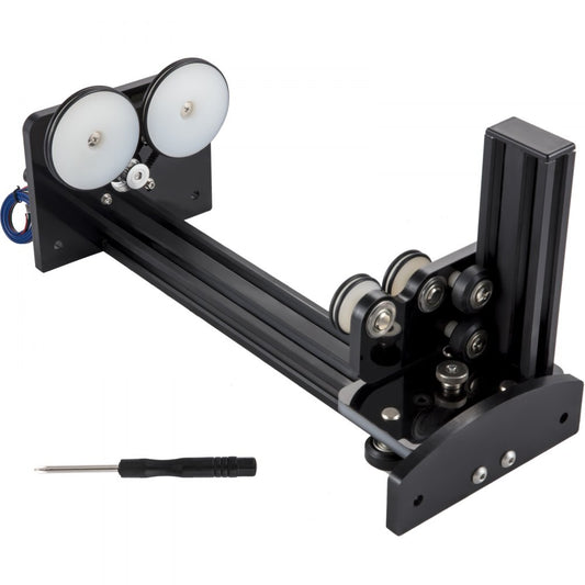 JS-42 - Rotary Axis for Laser Engraving Cylindrical Items, Precision Accessory