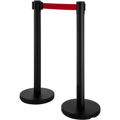 010353149078 - Stainless Steel Crowd Control Post with Sign Holder