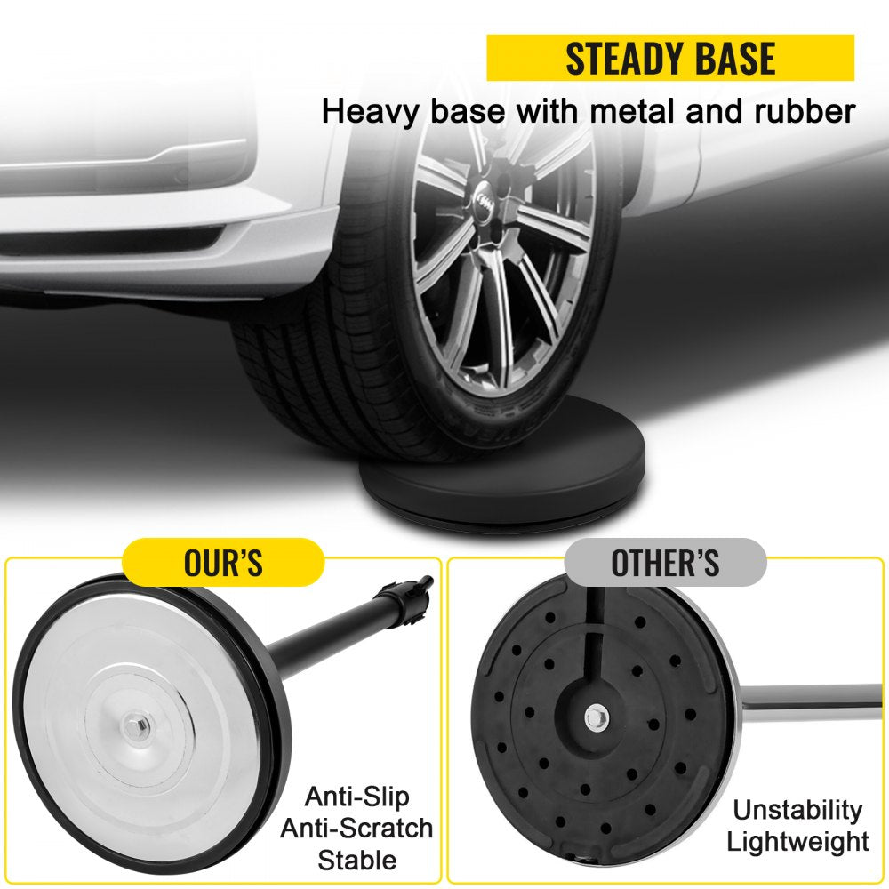 VV-SS-BLBLB8DT - 8-Piece Stainless Steel Stanchion Set with 6.6ft Belts