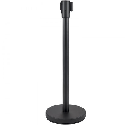Heavy Duty - Stainless Steel Stanchion Set with 6.6ft Retractable Belts