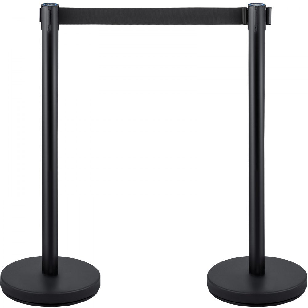 Heavy Duty - 4-Piece Stainless Steel Stanchion Set with 6.6 ft Belt