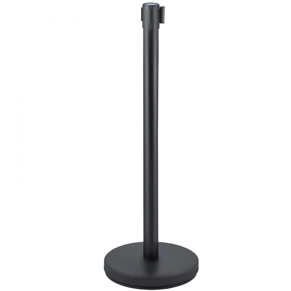 Heavy Duty - 6 PCS Stanchion Set with 6.6 ft Belt, Stainless Steel