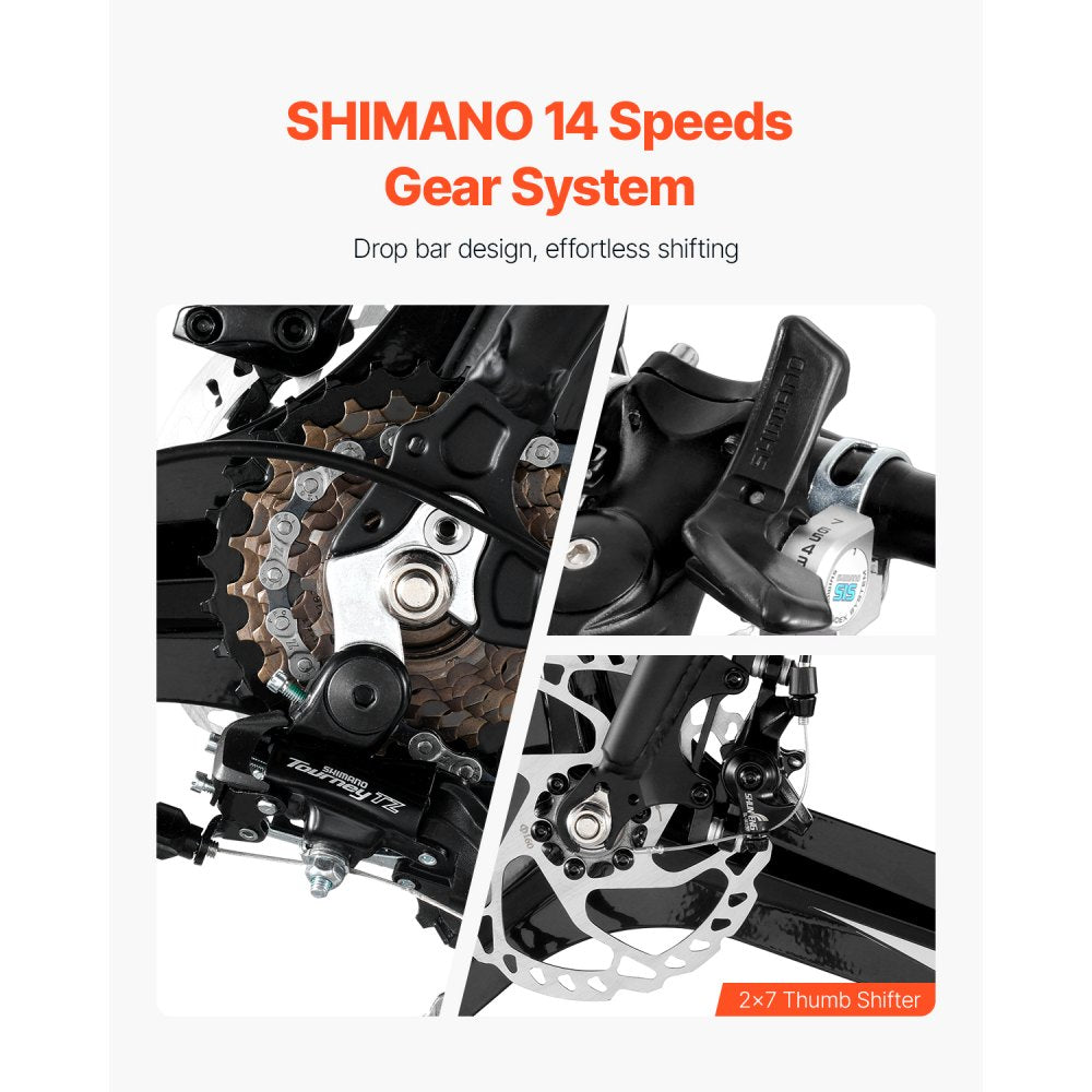 SS-700C-05 - Urban 700C Aluminum Alloy Road Bike with KENDA Tires