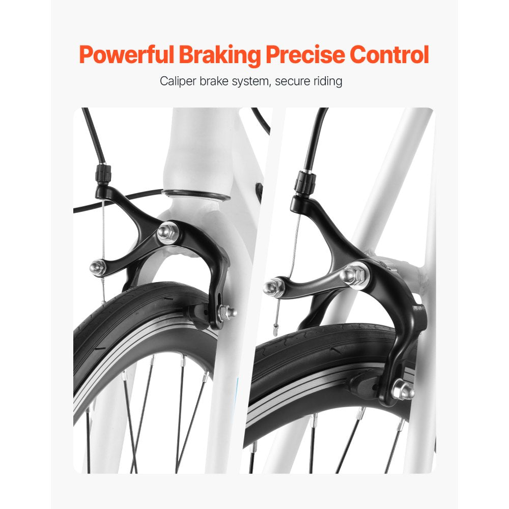 SS-700C-02 - 700C Urban Road Bike with Carbon Steel Frame, 21 Speeds