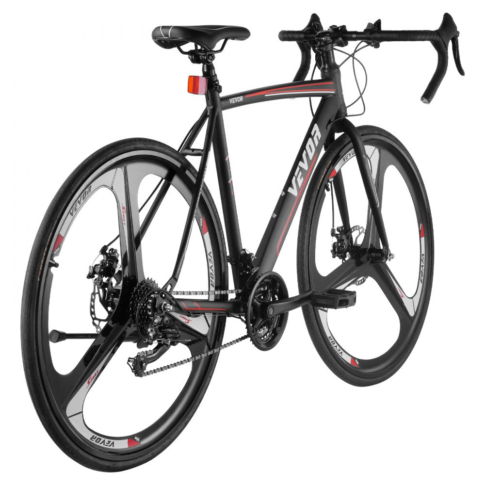 SS-700C-03 - 21-Speed 700C Road Bike with Carbon Steel Frame & Disc Brakes