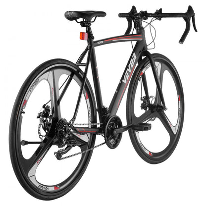 SS-700C-03 - 21-Speed 700C Road Bike with Carbon Steel Frame & Disc Brakes