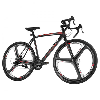 SS-700C-03 - 21-Speed 700C Road Bike with Carbon Steel Frame & Disc Brakes