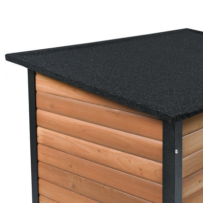 MT61802 - Spacious Insulated Outdoor Dog House for Medium to Large Breeds