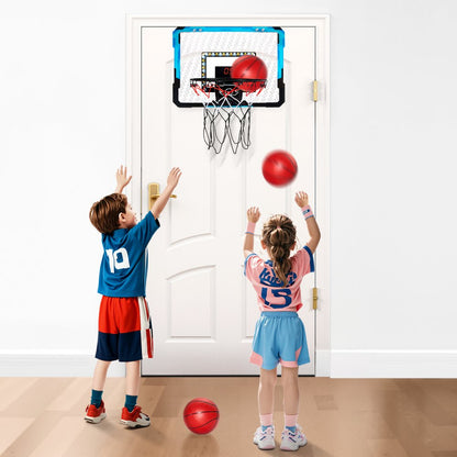 WT360 - Foldable LED Kids Basketball Hoop with Electronic Scoreboard