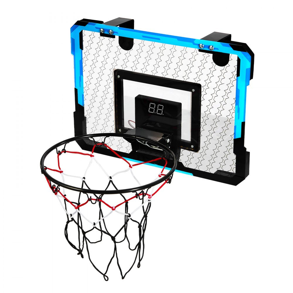 WT360 - Foldable LED Kids Basketball Hoop with Electronic Scoreboard