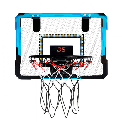 WT360 - Foldable LED Kids Basketball Hoop with Electronic Scoreboard