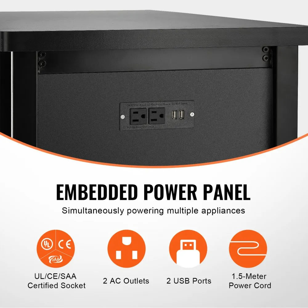 GSSU-FTS0114 - Sturdy 75-Gallon Aquarium Stand, 52 x 19.7 x 32.3 in