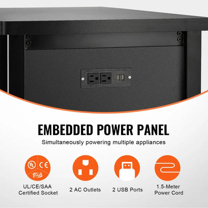 GSSU-FTS0114 - Sturdy 75-Gallon Aquarium Stand, 52 x 19.7 x 32.3 in