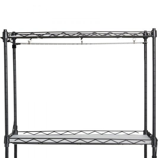 4C12060-DT55048P3-US - 49.8in Adjustable Plant Stand with 45W LED Grow Light