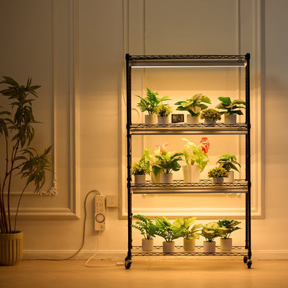 4C15090-T8DP09P6-US - 180W Steel Plant Stand with Adjustable Grow Light