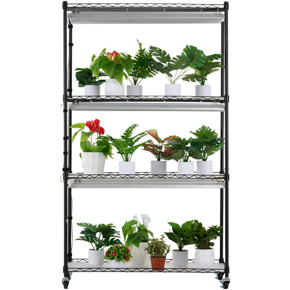 4C15090-T8DP09P6-US - 180W Steel Plant Stand with Adjustable Grow Light