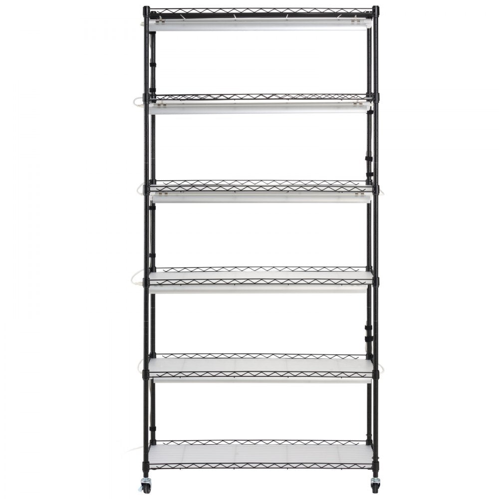6C18090-T8DP09P5-US - 35.43" Steel Plant Stand with 150W LED Grow Light