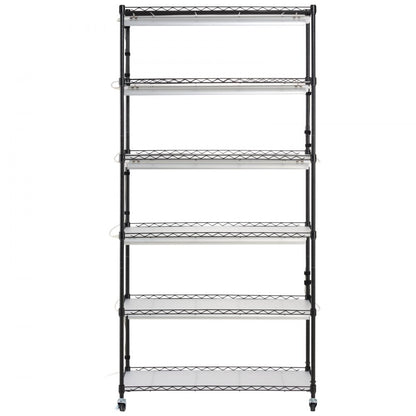 6C18090-T8DP09P5-US - 35.43" Steel Plant Stand with 150W LED Grow Light
