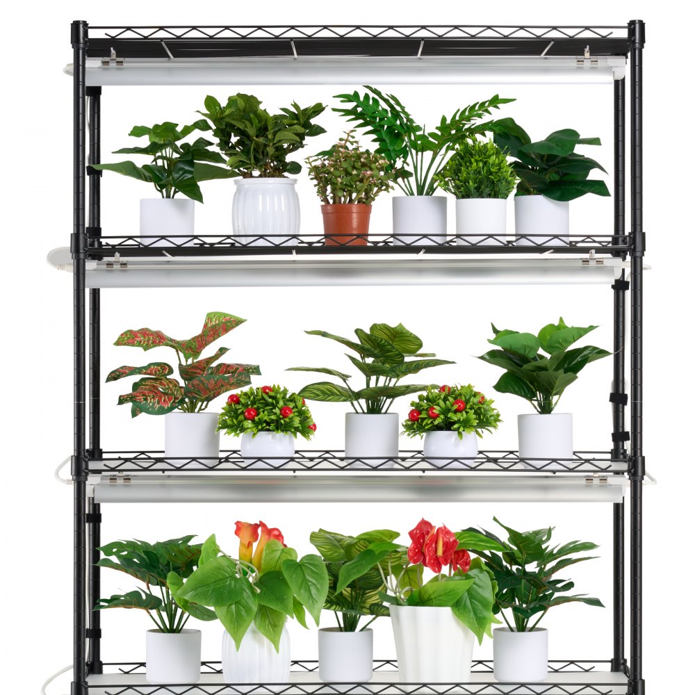6C18090-T8DP09P5-US - 35.43" Steel Plant Stand with 150W LED Grow Light