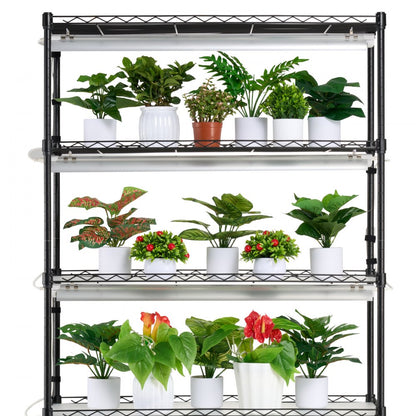 6C18090-T8DP09P5-US - 35.43" Steel Plant Stand with 150W LED Grow Light