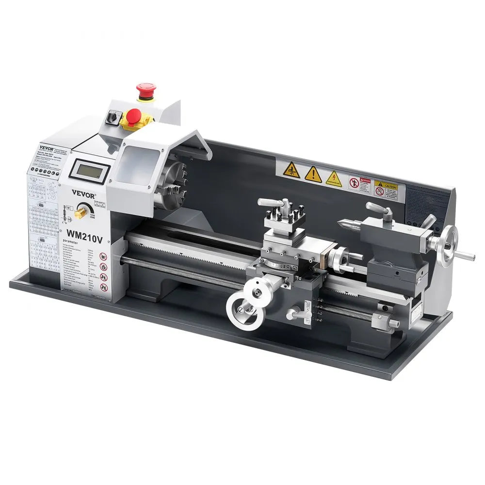 WM210V - Versatile 8x16" Metal Lathe with Adjustable Speed and Threading Options