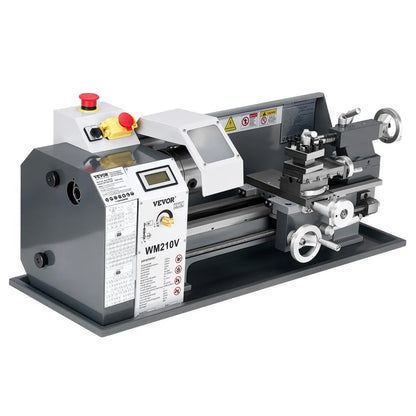 WM210V - Versatile 8x16" Metal Lathe with Adjustable Speed and Threading Options