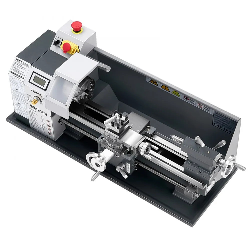 WM210V - Versatile 8x16" Metal Lathe with Adjustable Speed and Threading Options