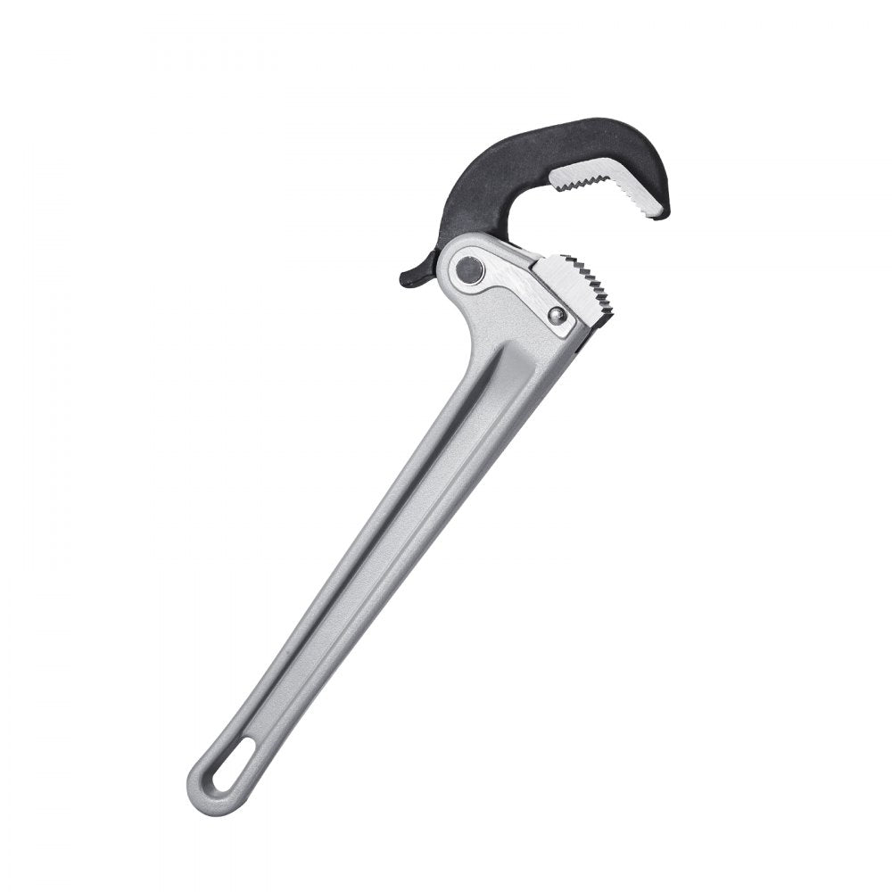 TD0520 14" - Lightweight Aluminum Pipe Wrench with Automatic Jaw Adjustment