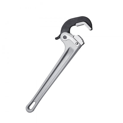 TD0520 14" - Lightweight Aluminum Pipe Wrench with Automatic Jaw Adjustment