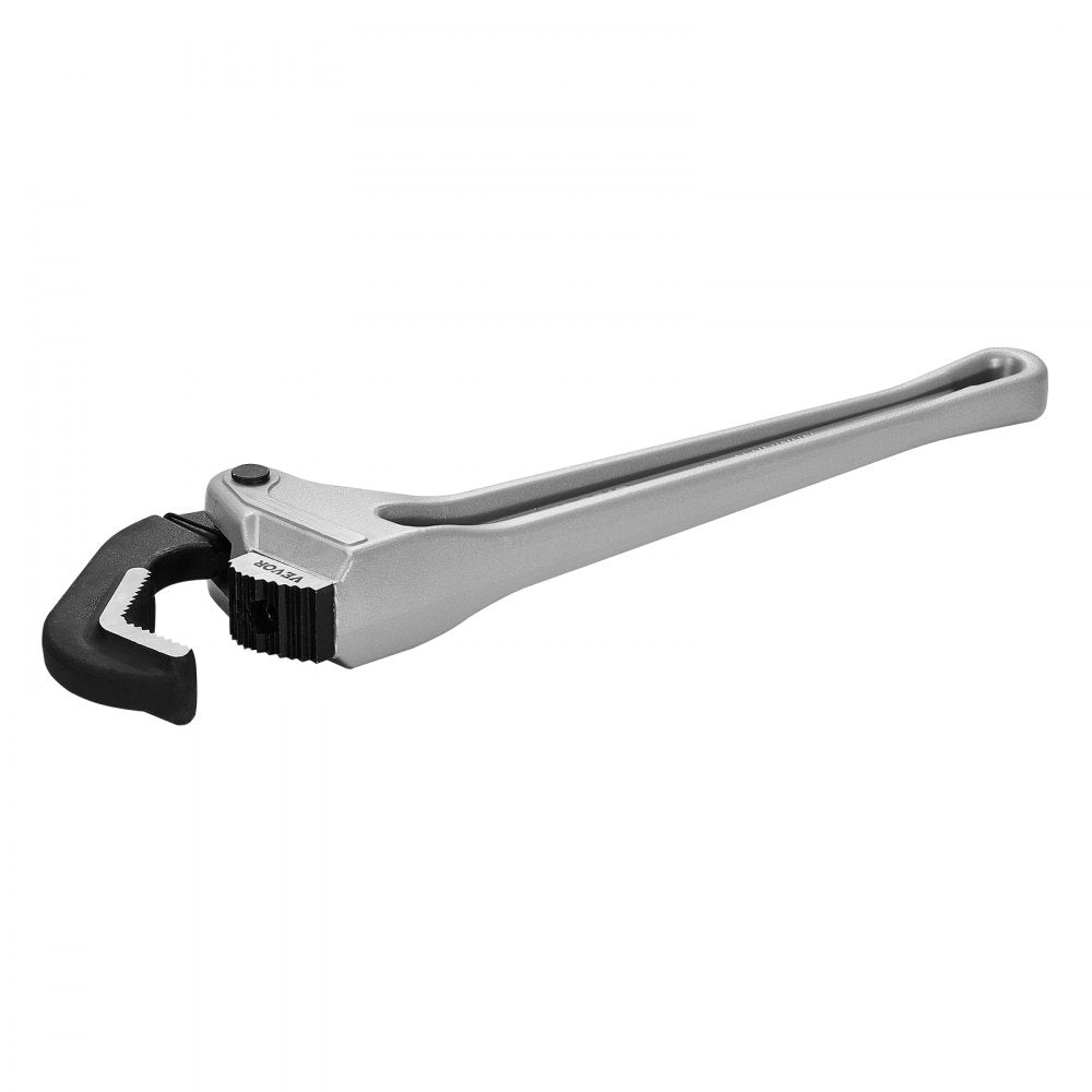 TD0520 18" - Lightweight Aluminum Heavy-Duty Pipe Wrench with Ergonomic Handle