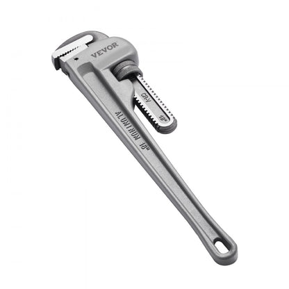 TD0505 18" Lightweight Aluminum Pipe Wrench - Sturdy & Durable Design