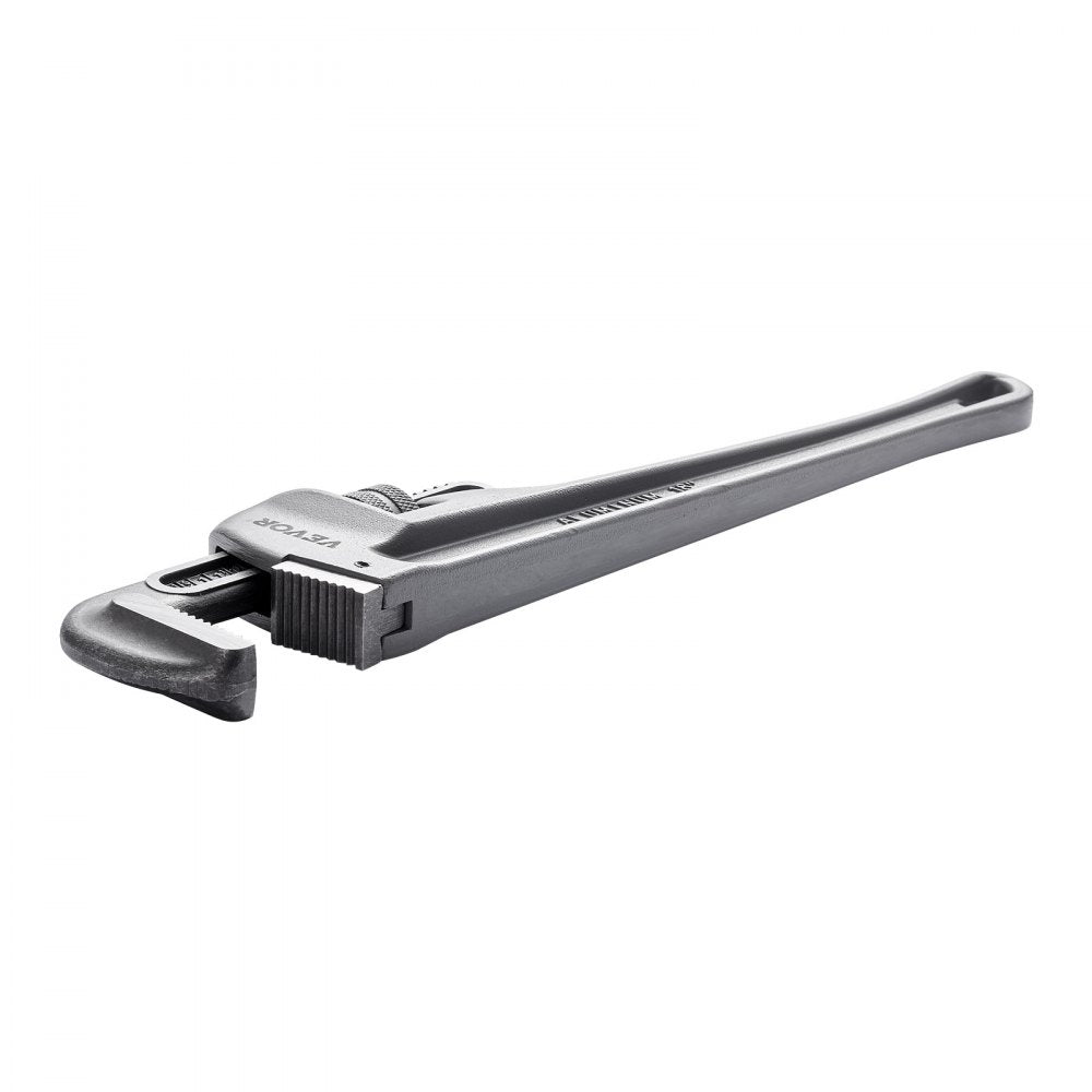 TD0505 18" Lightweight Aluminum Pipe Wrench - Sturdy & Durable Design
